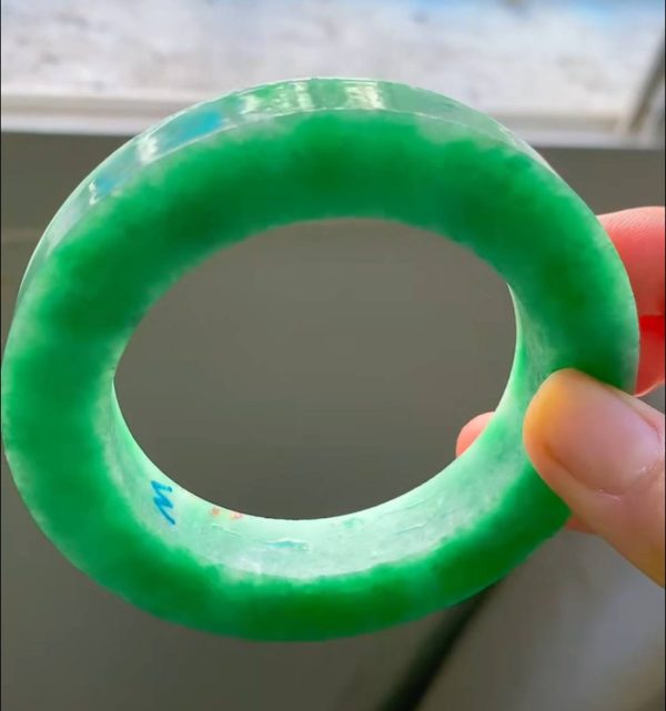 フルカラープレスレット豆の色が均一であるリングロ55.5-65厚さ1.25cm - 画像 (2)